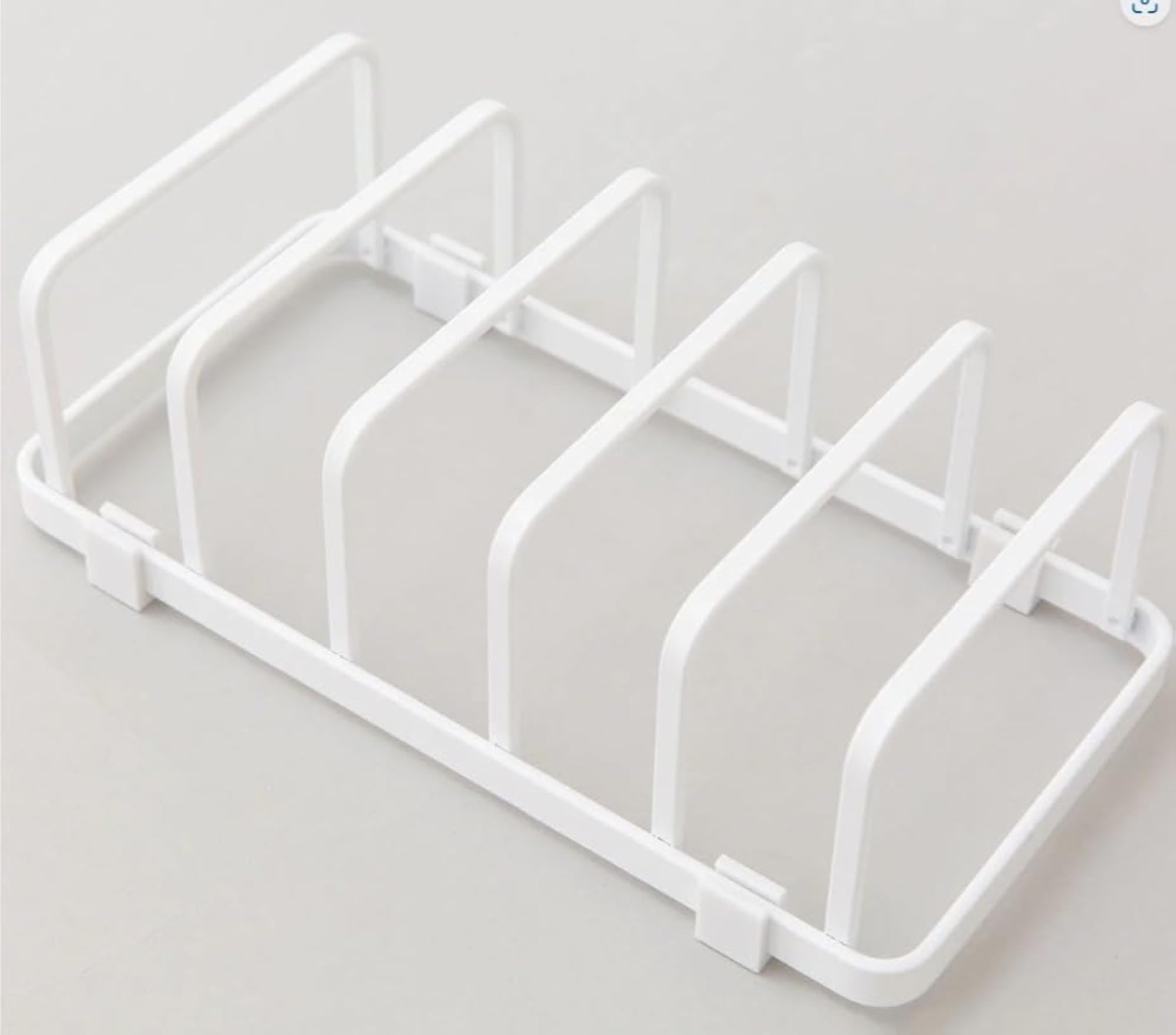 Kitchen Plate Organizer Rack for Cabinet & Countertop