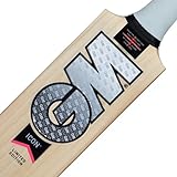 Gunn & Moore GM, ICON, Cricketschläger, DXM, TOETEK, Now Technologies, Prime English Willow, Silber, volle Größe – Benutzerhöhe 175 cm + (11065 x 10)
