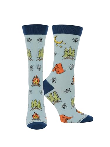 Image of WHD Outdoor Nature Lover Socks for Women & Men | Camping & Lake Life Gift | Novelty Forest Fan