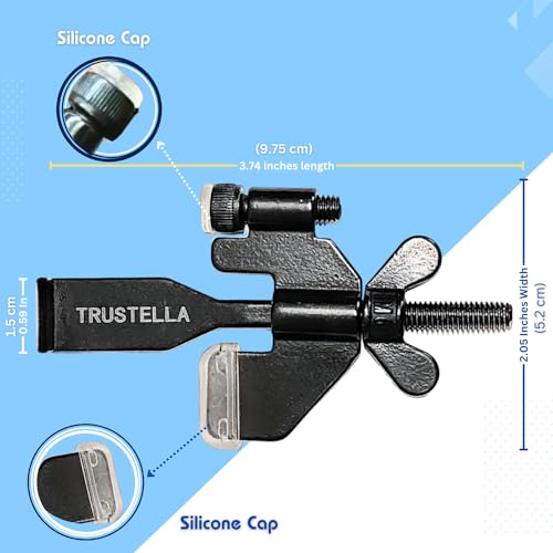 Original Trustella Heavy-Duty Portable Door Lock Black