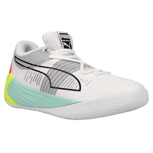 PUMA Mens Fusion Nitro Basketball Sneakers Shoes - White - Size 11.5 M2