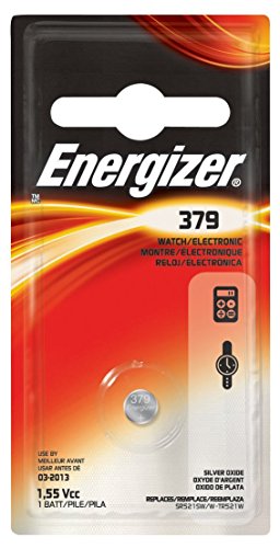 Batería de reloj Energizer Silver Oxide 379 1.5 V 1 unidad