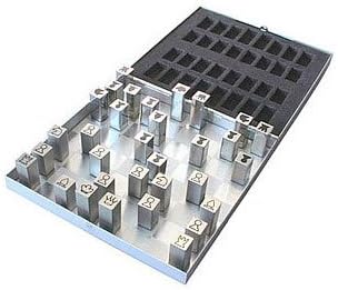 Metal Travel Chess Set with Case