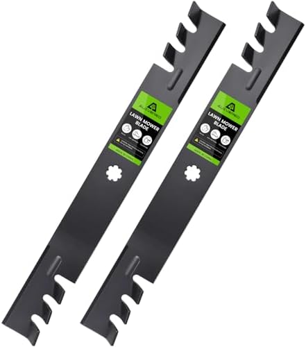 AUIVERED GY20850 Mower Blades - Fit for John Deere D130 D110 D100 D125 D105 S100 E100 LA125 42
