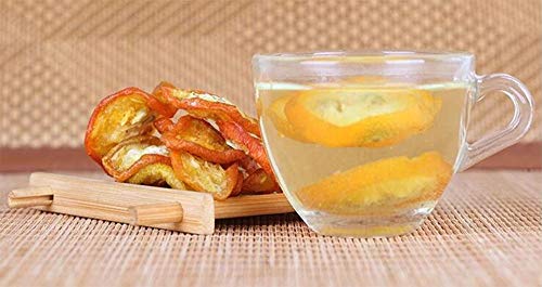 HELENOU666 Chinese Traditional Dried Kumquat Slices Herbal Flower Tea 金桔干片