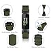 Fintie Elastic Bands Compatible with Fitbit Inspire 3, Adjustable Stretchy Nylon Loop Band Breathable Replacement Strap Accessory Wristband, Olive