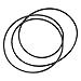 Drill Press Drive Belt Fits - Central Machinery 8 Inch 60238 Drill Press - High Strength Rubber Belt - Replacement Drive Belt - Made In The USA- Motor Drive Belt