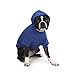 Zack & Zoey Polyester/Cotton Basic Dog Hoodie, Medium, 16-Inch, Nautical Blue