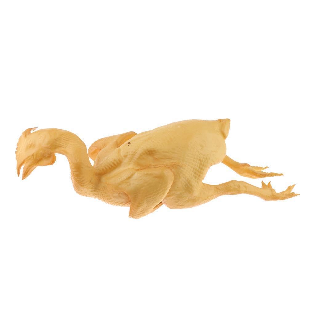 mophrati Authentic-looking Artificial Food PVC Fake Roast Chicken Duck Display or Photography Props, Salt Roasted Chicken