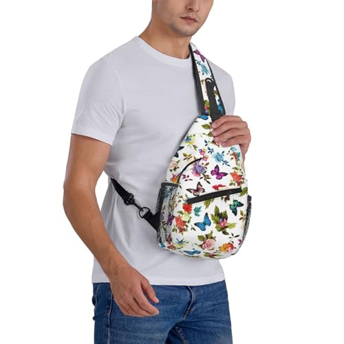 Image of Sling Backpack For Men Hiking Daypack Crossbody Shoulder Bag Travel Chest Pack | Hiking