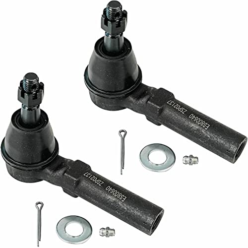 Image of Detroit Axle - Front End 6pc Suspension Kit for 2010-2017 Chevy Equinox | GMC Terrain 2 Lower Control Arms w /Ball Joints 2 Sway Bar Links 2 Outer Tie Rods 2011 2012 2013 2014 2015 2016 Replacement