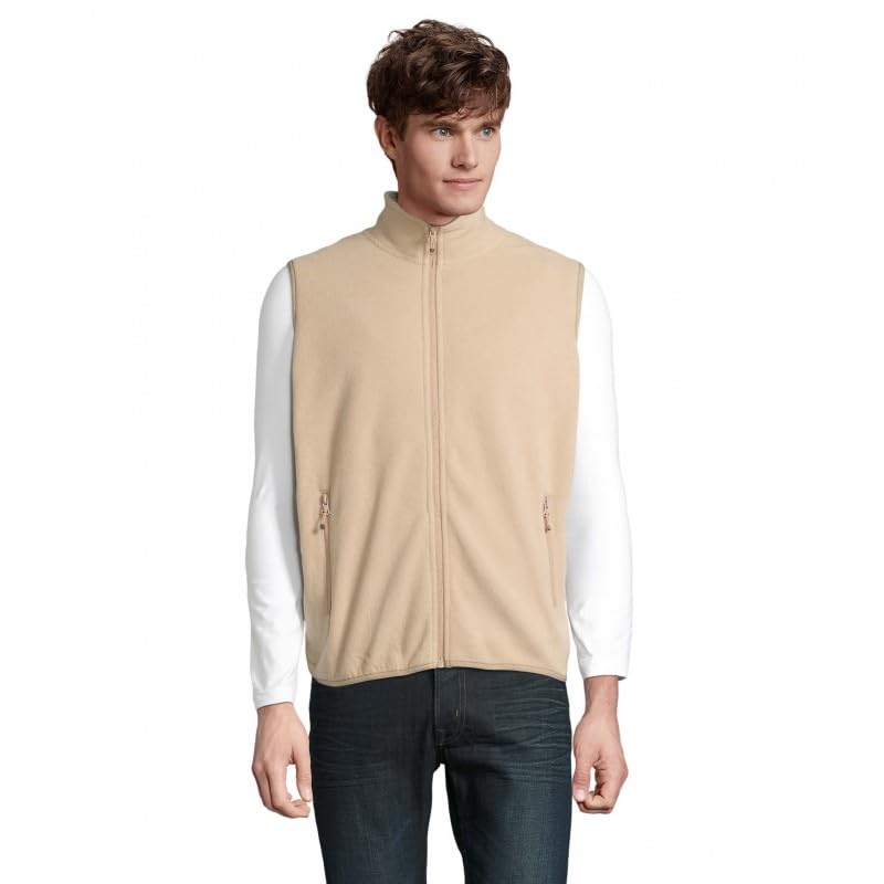 Veste micropolaire sans manche SOL'S Factor BW contre le froid corporel 2XL