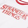Zavvi Stranger Things Vintage Logo Unisex Ringer T-Shirt - White/Red S #1