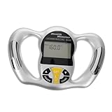 COLLBATH Portable Digital Fat Measurement Tool with LCD Screen Precise BMI Analyzer for Accurate Health Monitoring User-Friendly Design Technology for Reliable Results