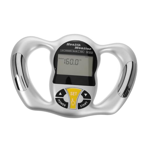 COLLBATH Portable Digital Fat Measurement Tool with LCD Screen Precise BMI Analyzer for Accurate Health Monitoring User-Friendly Design Technology for Reliable Results