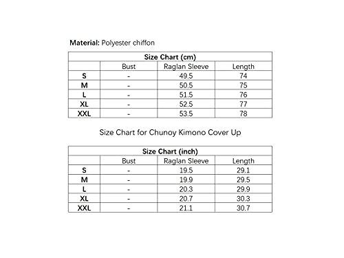 Image of Chunoy Women Short Sleeve Chiffon Kimono Beach Swimsuit Cover Up