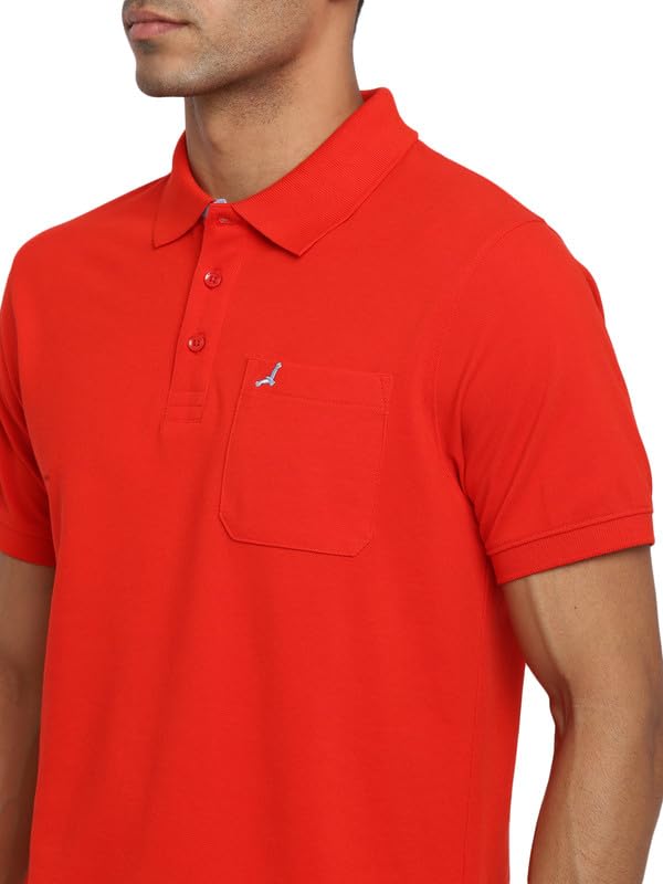 Image of AMERICAN CREW Polo Collar T-Shirt for Men with Pocket
