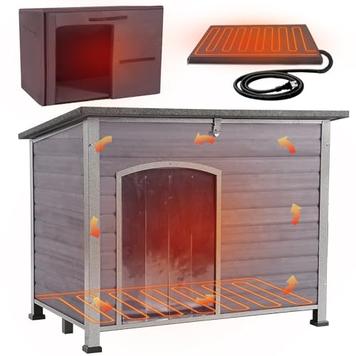 MEDEHOO Heated Dog House