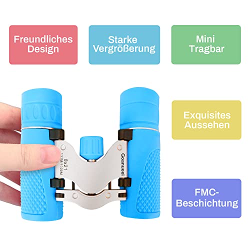 Fernglas für Kinder - Starke Vergrößerung 8 x 21 Klein Wasserdicht, Optimales Geschenk für 4 5 6 7 8 Jahre und älter… – Bild 7