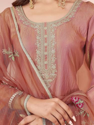 Image of Womanista Farshi Salwar Suit for Women| Farsi Kurta Set with Dupatta
