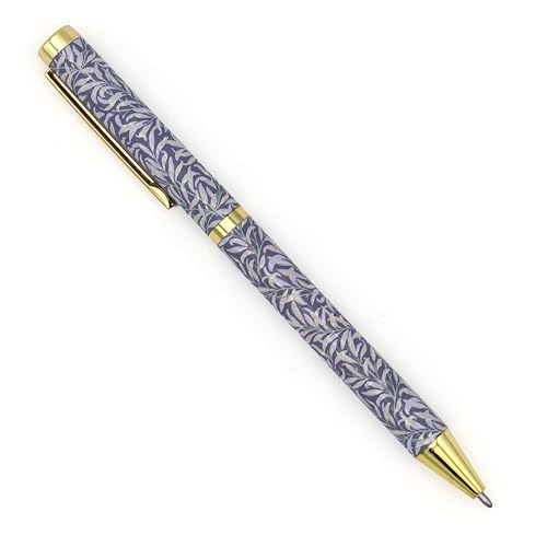 Robert Frederick William Morris Mixed Design Ballpoint Pens in Gift Box - Set of 3 Pens, Blue and Green - Image 3