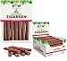 RAW Nature Hunde-Zigarre Känguru PUR 7-Stück - 100% natürliches Hundesnack - Monoprotein - hypoallergen & getreidefrei - luftgetrocknetes Kängurufleisch - Dörrfleisch - hochwertiges Muskelfleisch