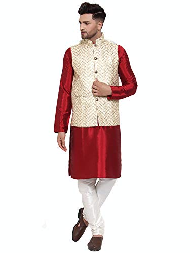 Image of Jompers Men Embroidered Waistcoats /Nehru jeckets.