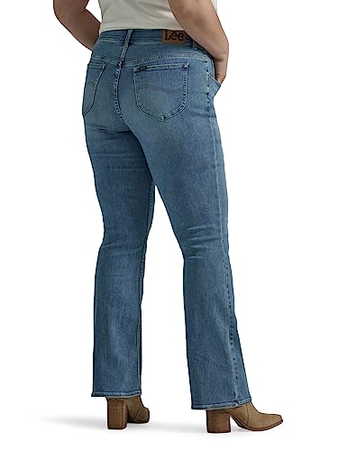 Jean bootcut Lee Flex Motion ceinture extensible confort 24 Petite - 3