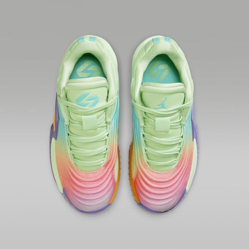 Luka 3 Big Kids' Basketball Shoes (HQ4920-300, Vapor Green/Cone/Psychic Purple/Hyper Jade) Size 54