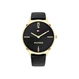 Women&apos;s Quartz Stainless Steel and Leather Strap Casual Watch&comma; Color&colon; Black &lpar;Model&colon; 1782379&rpar;
