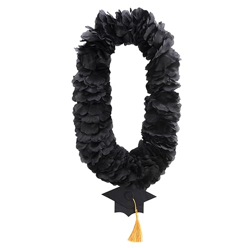 Lei noir de remise des diplômes Party City Lot de 6 colliers