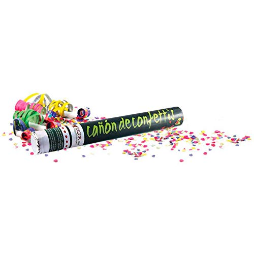 30 Kanonen Konfetti 40 cm – Ideal für Partys, Hochzeiten und Feiern