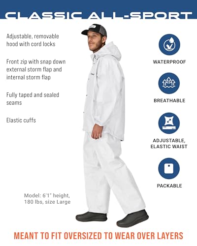 Image of FROGG TOGGS Men's Classic All-Sport 3-Layer Waterproof Breathable Rain Suit
