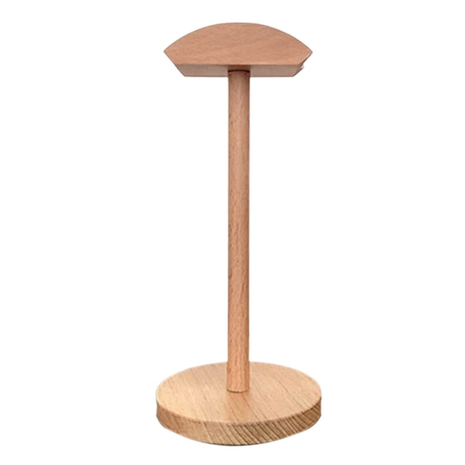 Soporte para Auriculares, Colgador de Auriculares Soporte for Creativo for Madera Natural Base sólida Mesa Escritorio Accesorios for