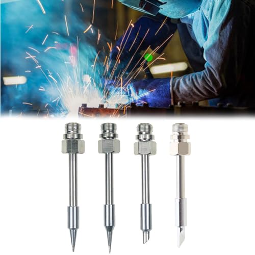 Image of 510 Interface USB Soldering Iron Tip Portable Pointed /Horseshoe /Round Tips for Welding Rework Accessories