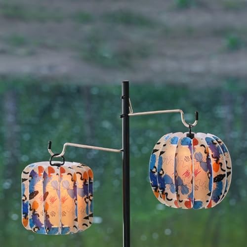 Material impermeable de los PP de la pantalla de la lámpara que acampa portátil usado en difusor ligero con dos opciones del estilo (A)