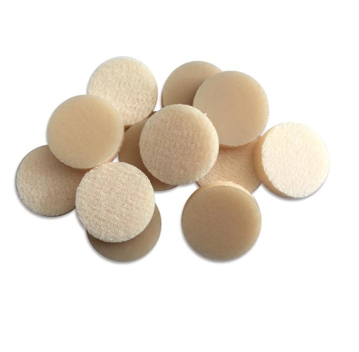 30 Pcs Flocking Round Disc Sanding Sponge Sandpaper 1 Inch 25mm 600-1200 Grit for Polishing & Grinding Power Tools Accessories,600