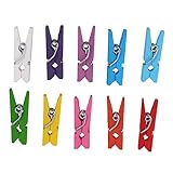 Pinzas para la ropa de y. 300 Piezas Clavijas De Papel Fotográfico De Madera Fotos De Mini Clavijas Clips De Fotos Pinzas De Foto De La Pared Pinzas Para La Ropa Alfileres De Ropa Tendedero Manual
