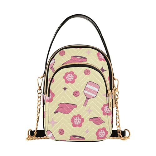 Image of MCHIVER Golf Crossbody Bag for Women Cell Phone Purse Wallet with Removable Chain Shoulder Handbag