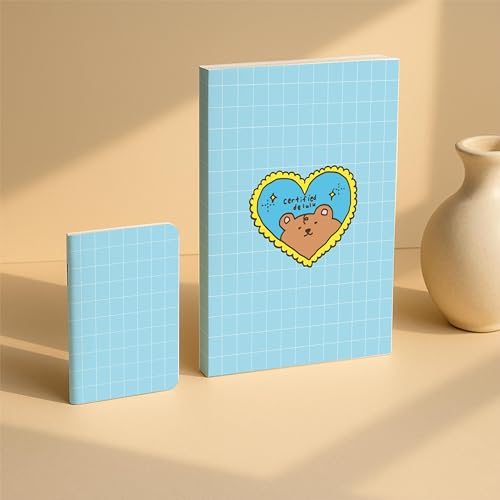 Image of KALP A5 Notebook with Pocket Diary Set - 160 Pages, 80 GSM - Ruled, Soft Cover, Combo for Notes, Journaling, Daily Planning, Perfect for Gifting (Certified Delulu)