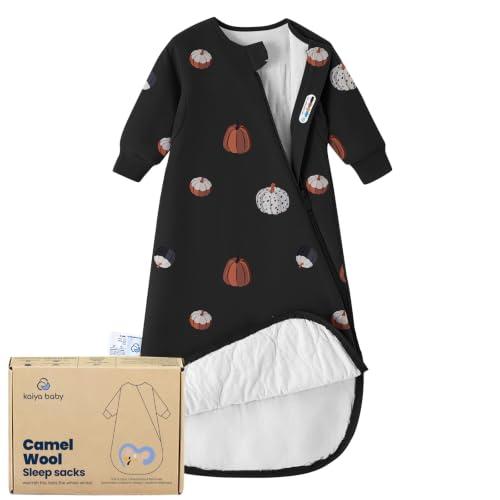Image of Unisex Sleeping Bag for Babies and Toddlers 1.0 Tog Sleep Sack 0-6 Months, Newborn Sleep Sack, Wearable Blanket Baby, One Piece Long Sleeves, Gifts for Baby