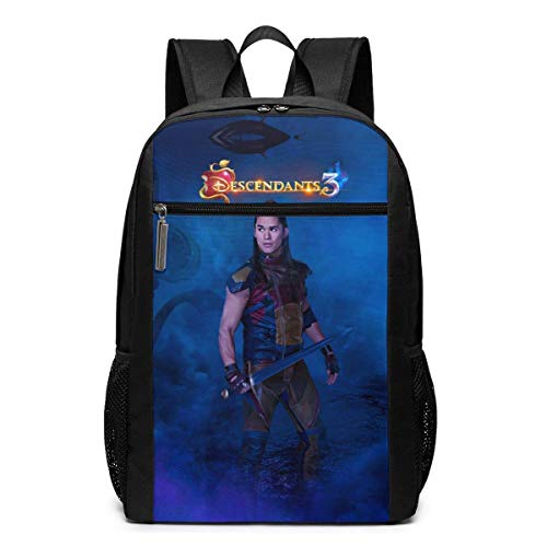 Descendientes 3 Jay Hombres y Mujeres Mochila de Viaje de Negocios para portátil Escolar