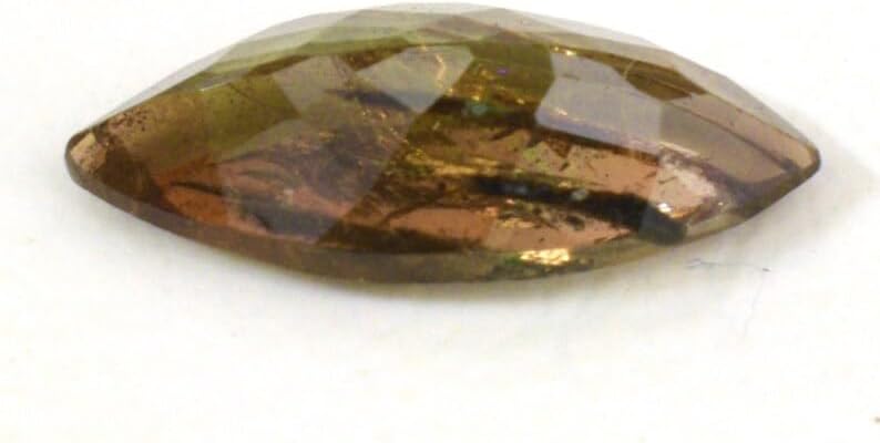 1 Pcs. Of Lab Created Andalusite 15x6mm Marquise Shape Faceted cut loose gemstone for jewelry making. (DIY, Ring, Pendant, Necklace)|GH_NAT_14779