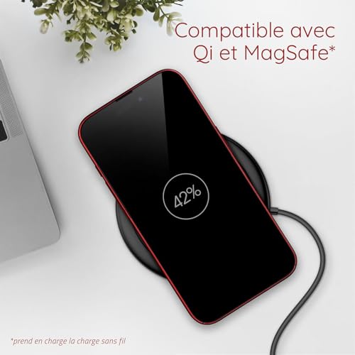 Coque Apple iPhone 16 Pro moex Alpha ultra fine rouge mat - 5