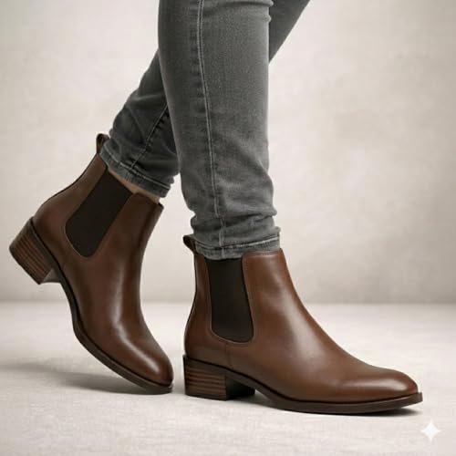 Image of Men's Chelsea Boots | Black Croc Textured Leather | Cuban Heel | Italian Design | TPR Sole | Cushioned Insole