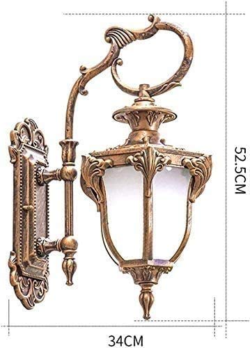Luminaire extérieur classique étanche contre l'usure du temps