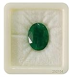 Todani Jems 9.25 Ratti Panna/Piedra preciosa esmeralda con certificado distintivo para hombres y mujeres