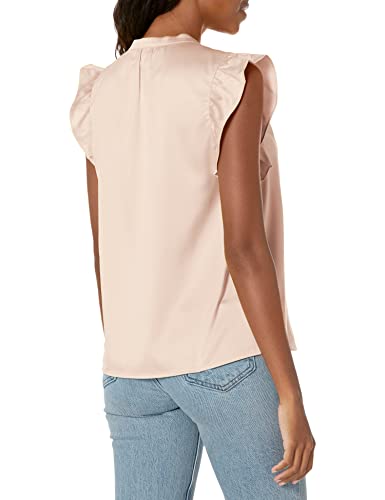 Steve Madden Steve Madden Apparel womens Annie Shirt, Cream Tan, Large US