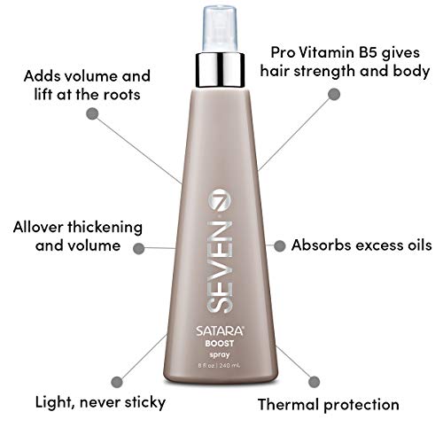 SEVEN Borato Boost Spray Voluminizador para Cabello Fino 8oz miniatura 3