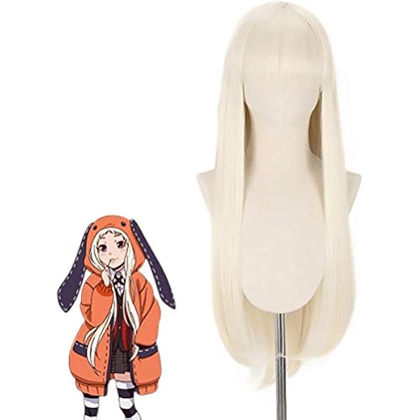 Kakegurui Yomozuki Runa Cosplay kostuum Anime Japans schooluniform outfit jurk complete set Yomozuki Runa mantel pruik voor Halloween party